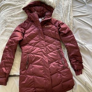 Columbia long winter jacket!